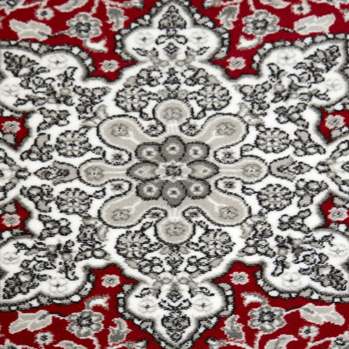 Andover Mills™ Mountview Performance Red/Gray Rug & Reviews Wayfair